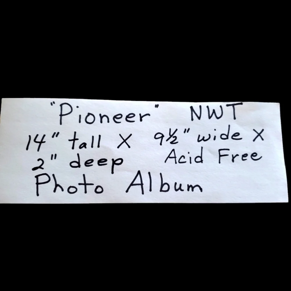 NWT, Pioneer, Photo Album